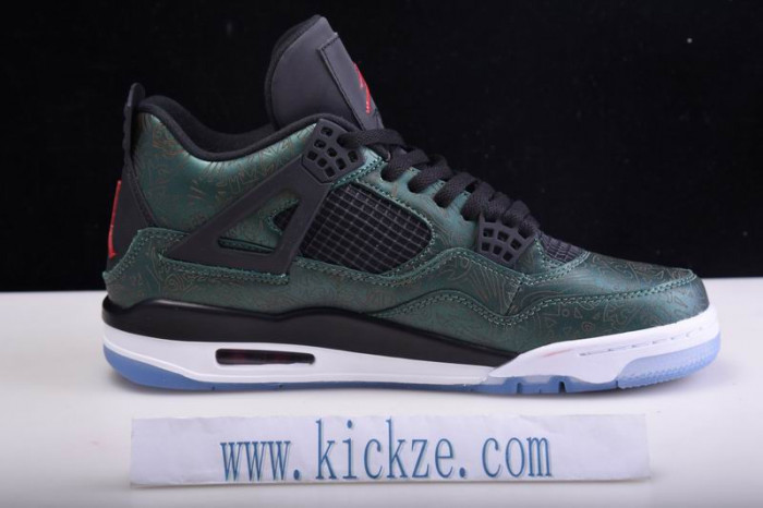 air jordan 4 retro laker green aj4-1043515