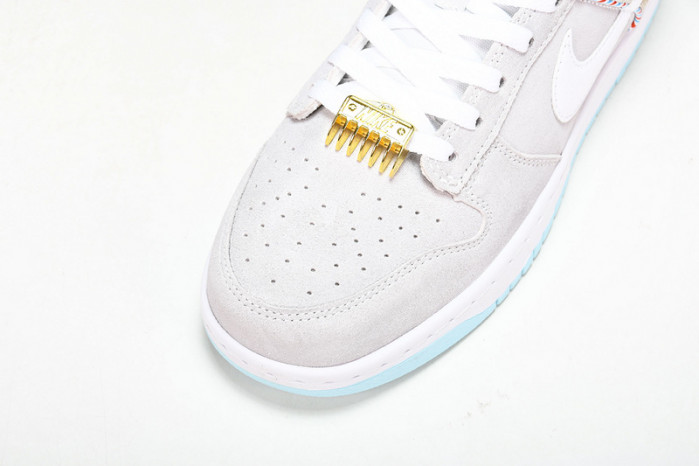 nike dunk low barbershop grey - dh7614-500