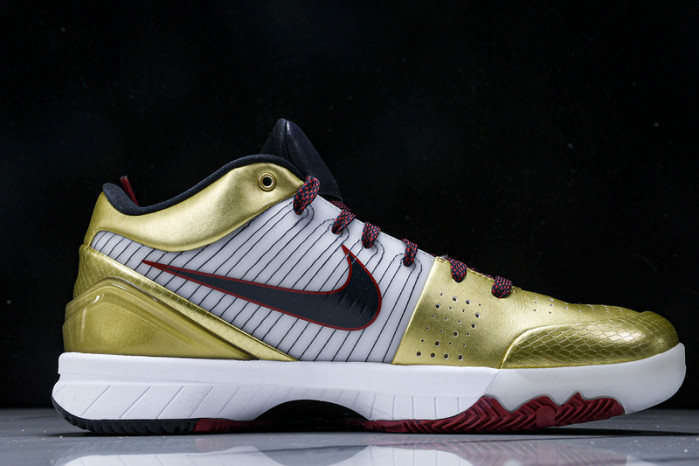 nike kobe 4 protro gold medal fq3544-100