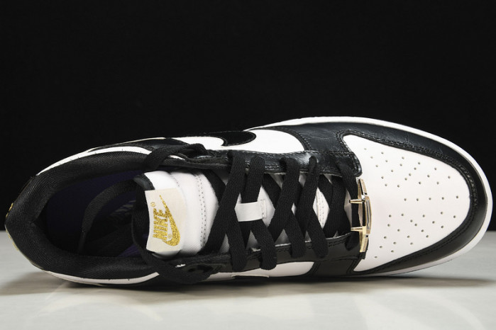 nike dunk low world champs black white dr9511-100