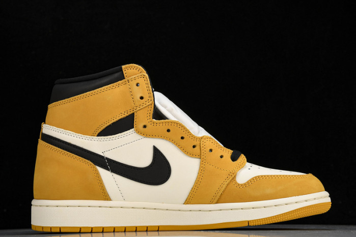 air jordan 1 high og "yellow ochre" dz5485-701