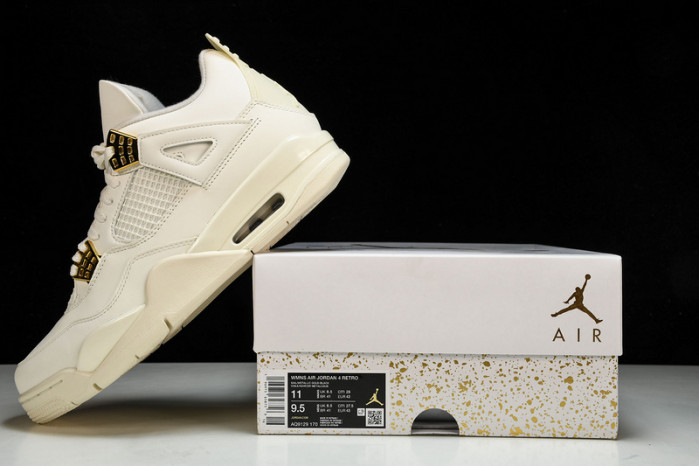 air jordan 4 sail aq9129-170