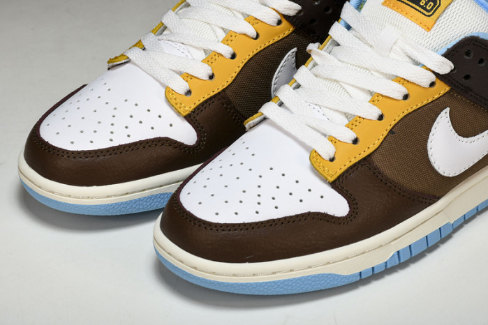 nike dunk low medium brown 314142-203