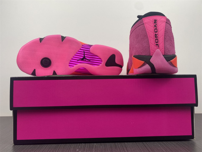 jordan 14 retro low shocking pink (w) - dh4121-600