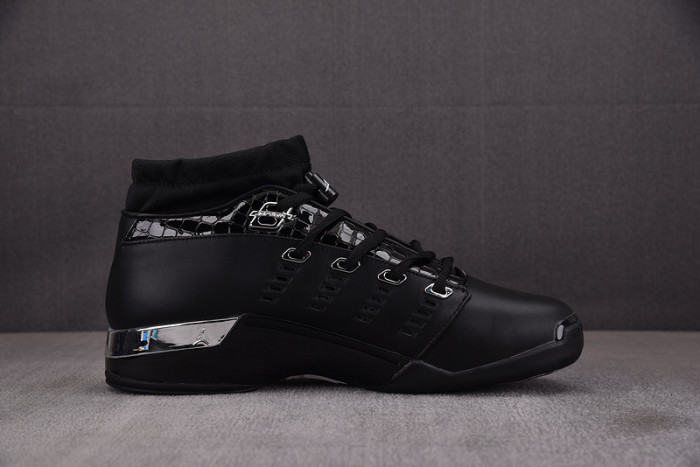 jordan 17 og low black Ch*0me 303891-004