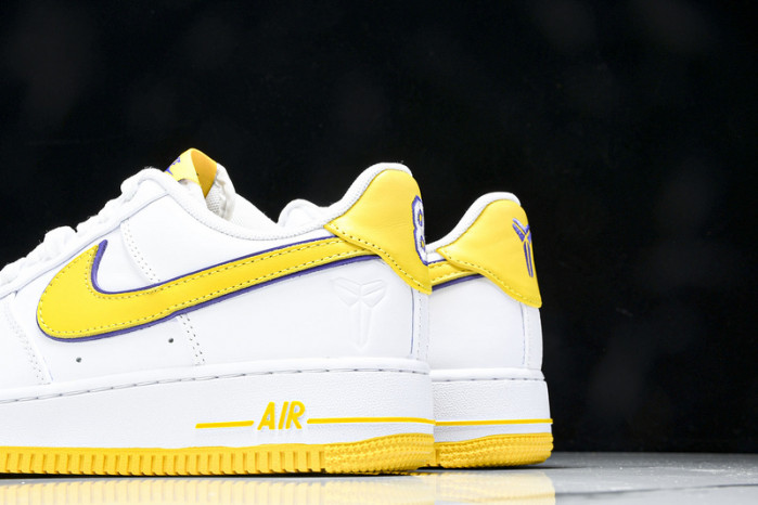 Nike Air Force 1 Low Retro QS Kobe Bryant Lakers Home FZ1151-100