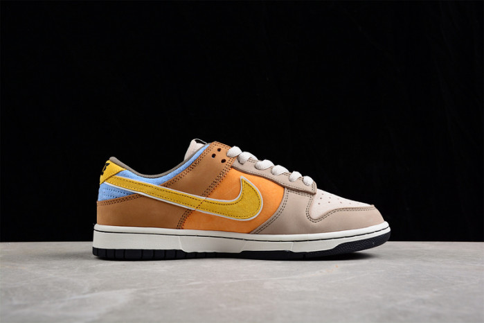 otomo katsuhiro x nike sb dunk low steamboy ost brown gold orange lf0039-018