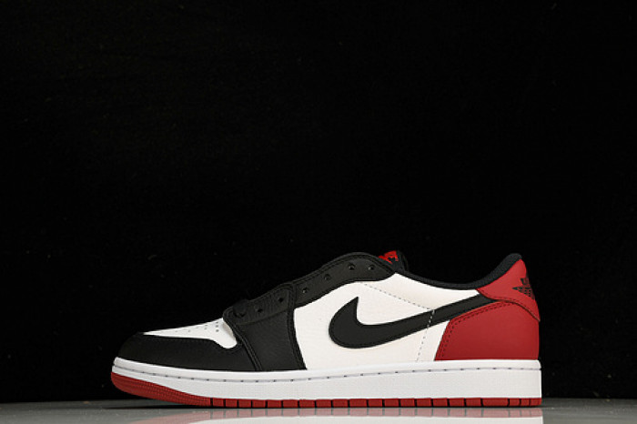 jordan 1 retro low og black toe - cz0790-106
