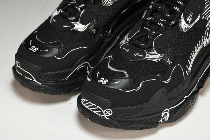 bl triple s trainers -copshoe bl202