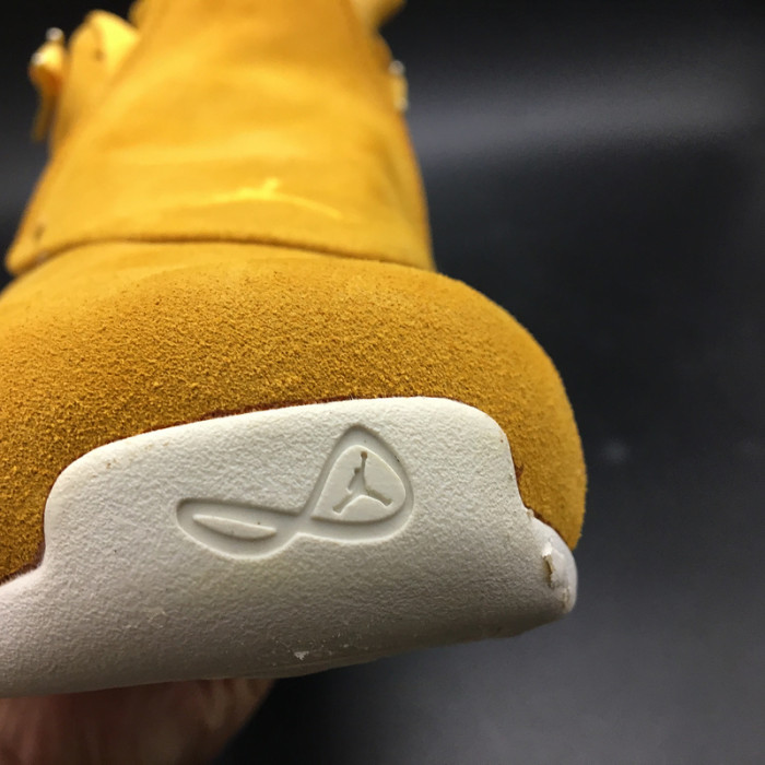 air jordan 18 retro "yellow suede" - air jordan - aa2494-701