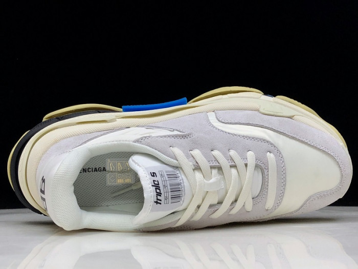 bl triple s white suede 500597 w0971 9000