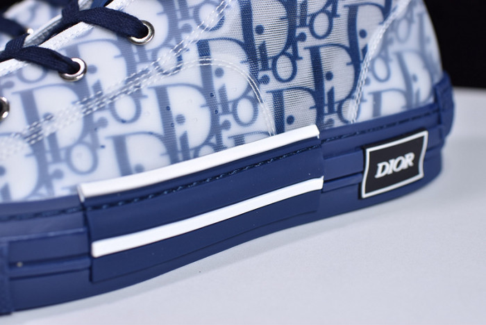 d1r* b23 oblique high top sneakers blue t004801-1055