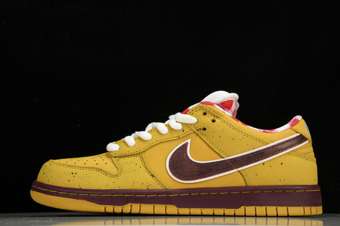 nike sb dunk low yellow lobster men''s - 313170-137566