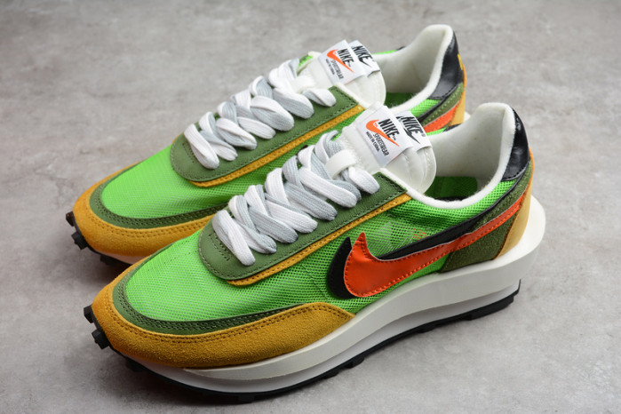 nike ld waffle sacai green multi - bv0073-300