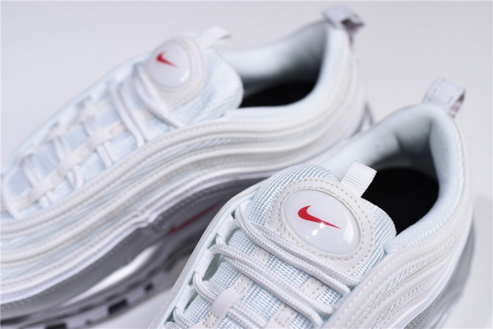 nike air max 97 white silver | at5458-100