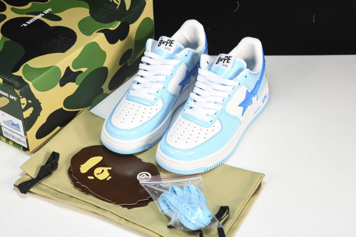 a bathing ape bape sta low copshoe bp-181