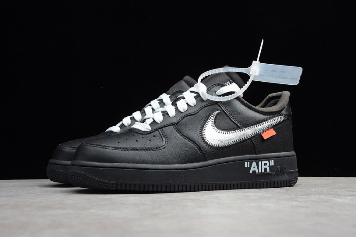of x moma x nike air force 1 07 low black av5210-001