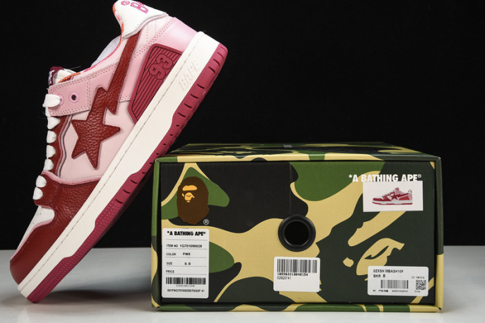 a bathing ape bape sta low copshoe bp-178