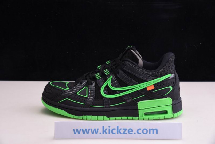 of x nike air rubber dunk “green strike” cu6015-001