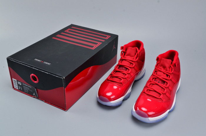 air jordan 11 retro“gym red” mens 378037-623