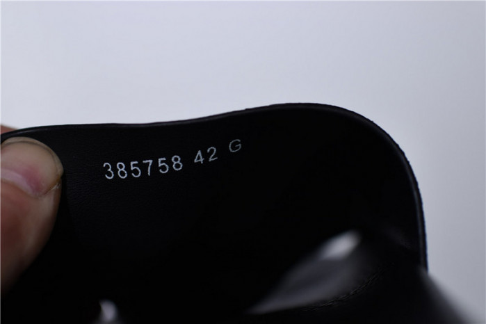 gc leather slide sandal with tiger 456234 k5y00 8919