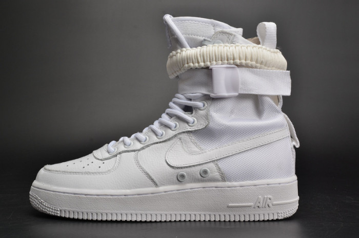 nike wmns sf force 1 “triple white” 903270 100